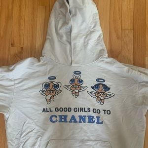 Rare Megayacht good girls go to chanel sweatshirt